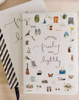 Living Freely and Lightly Guided Christian Journal | Emily Lex