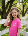 Youth Just Pray Tee in Azalea