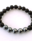 Silver Sheen Obsidian and Terahertz