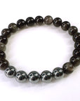 Silver Sheen Obsidian and Terahertz