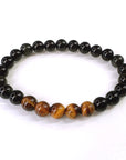 Black Obsidian and Tigers Eye