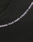Just Pray - Black Christian Crewneck