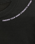 Dear Person Behind Me Crewneck - Black