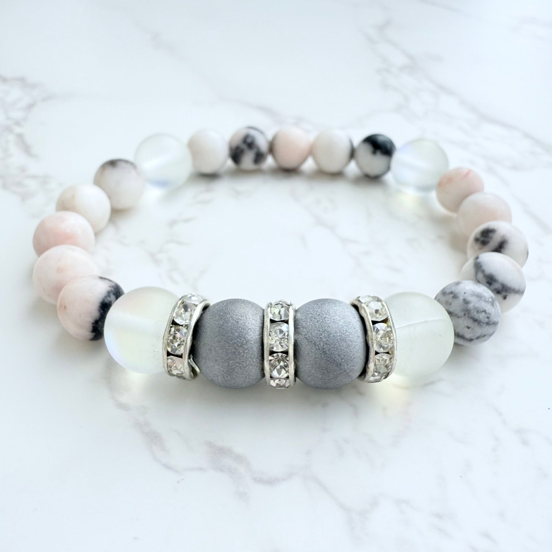 Druzy Rhinestone Classic Bracelet