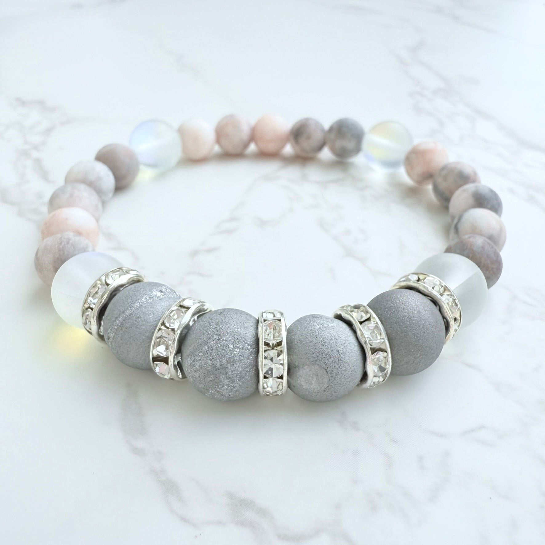 Druzy Rhinestone Classic Bracelet
