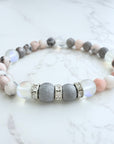 Druzy Rhinestone Companion Bracelet