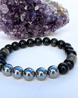18 silver sheen obsidian