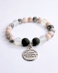 The Love Between a Mother & Daughter Classic Charm Bracelet Lava