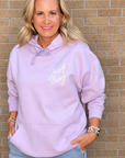 Just Pray 2nd Edition Lavender Hoodie | Christian Hoodie