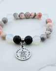 Be Stronger that Your Strongest Excuse Bracelet Lava