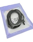 Blessed & Blinged Black | Rhinestone Drawstring