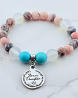 Bonus Daughter Classic Charm Bracelet Turquoise