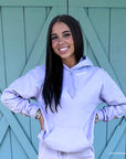 Just Pray - Lavender Christian Hoodie