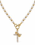 Crowned in Faith Pearl Necklace