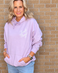 Just Pray 2nd Edition Lavender Hoodie | Christian Hoodie
