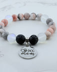 Dog Mom Classic Charm Bracelet Lava