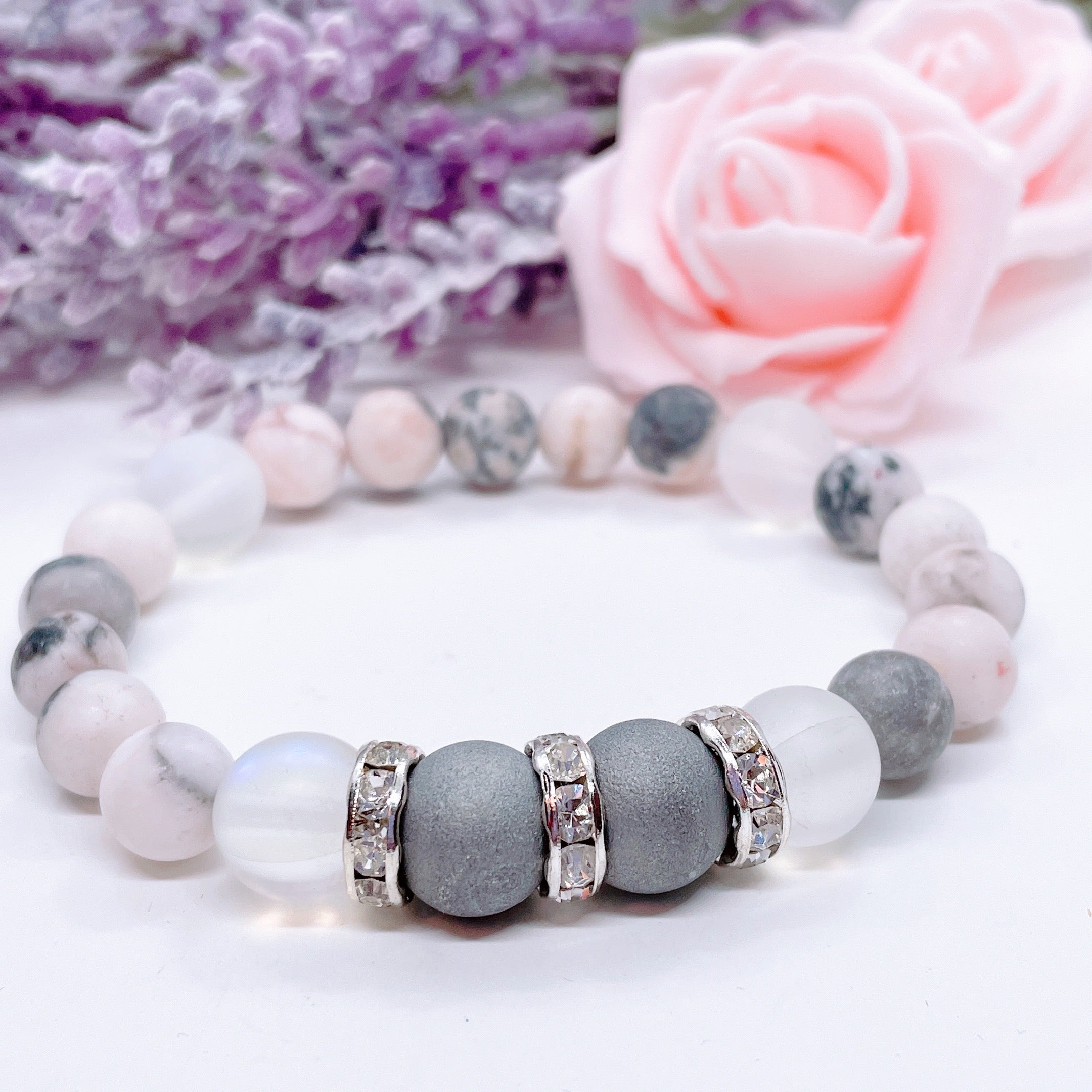 Druzy Rhinestone Classic Bracelet