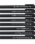 Faith in Every Word Black Pen Set