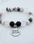 Friend for Life Classic Charm Bracelet Lava