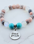 Friend for Life Classic Charm Bracelet Turquoise