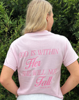 God is Within Her....Pink T-Shirt