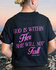 God is Within Her....Black T-Shirt