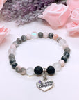 Granddaughter Heart Companion Charm Bracelet Lava