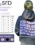 Dear Person Behind Me Hoodie - Black