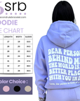 Dear Person Behind Me – Lavender Inspirational Hoodie