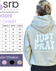 Just Pray - Sand Christian Hoodie