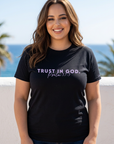 Trust in God Tee in Black