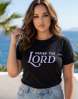 Praise the Lord Tee in Black