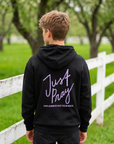 Just Pray Black Youth Hoodie | Christian Youth Hoodie