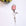 Rhinestone Retractable Keychain Pink