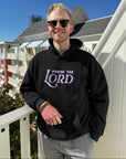 Praise the Lord Black Hoodie | Christian Hoodie