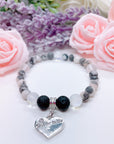 Sister-In-Law Heart Companion Charm Bracelet Lava