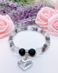 Sister-In-Law Heart Companion Charm Bracelet Lava