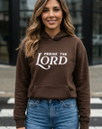 Praise the Lord Brown Hoodie | Christian Hoodie