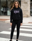 Praise the Lord Black Hoodie | Christian Hoodie