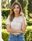 Jesus Is The Light Christian T-Shirt – Sand