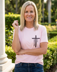 Trust in the Lord Christian T-Shirt in Pink