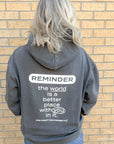 Reminder Hoodie - Pigment Black