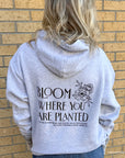 Bloom Christian Hoodie - Gray
