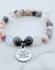 If You Have a Pulse You Have a Purpose Classic Charm Bracelet Druzy