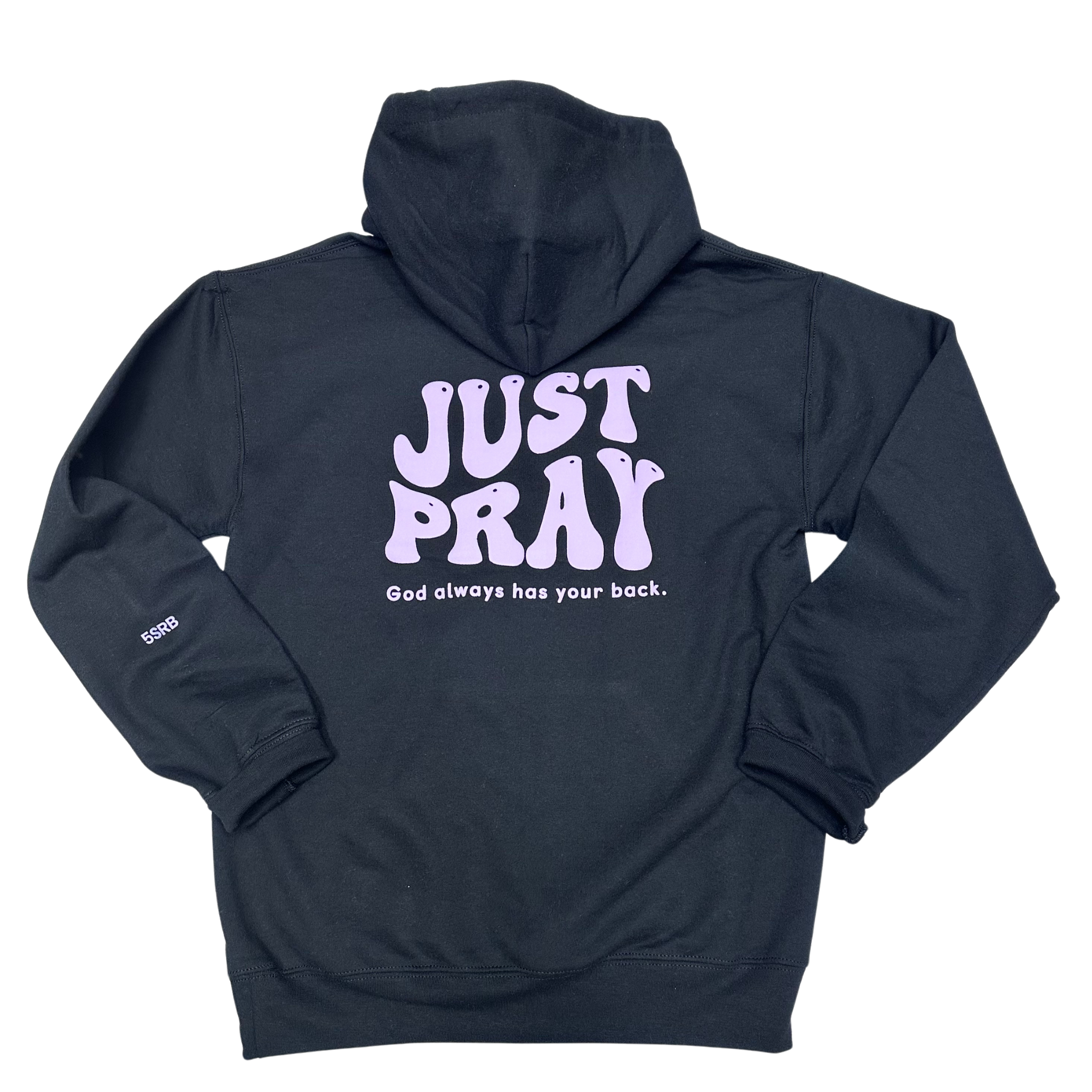 Just Pray - Black Christian Hoodie