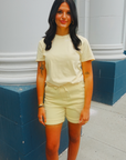 5SRB Yellow Lounge Shorts | Inspirational Comfort
