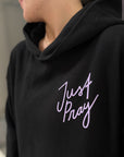 NEW Just Pray - Black Christian Hoodie