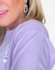Jesus Loves You – Lavender Tee