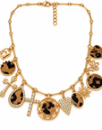 Wild at Heart Leopard Charm Necklace