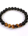 Black Obsidian and Tigers Eye